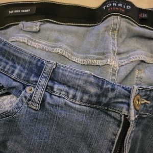 Torrid Sky High Skinny Jeans